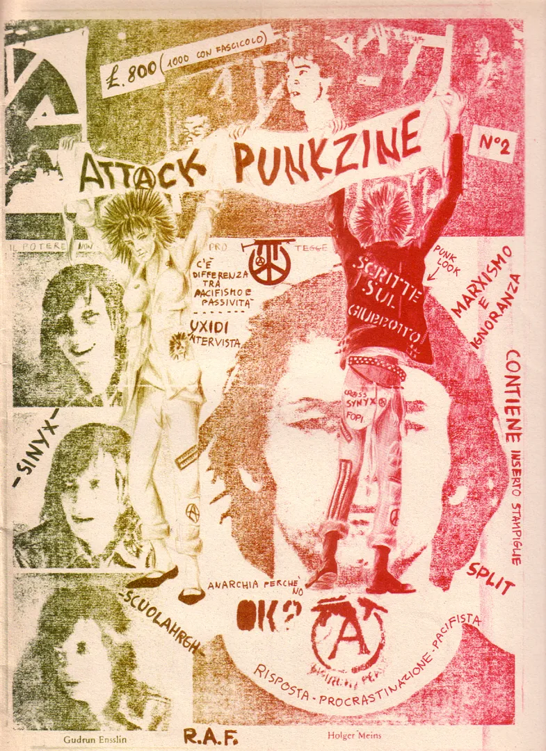 Attack Punk Records – Bologna – Italy – 1982 / 1983 / 1984